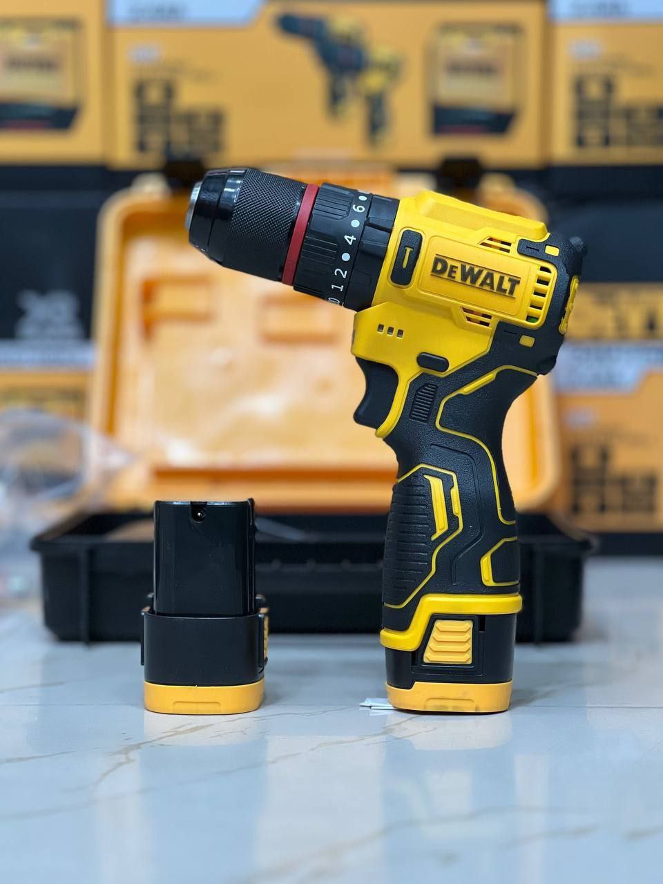 دریل شارژی ۲۴ ولت براشلس