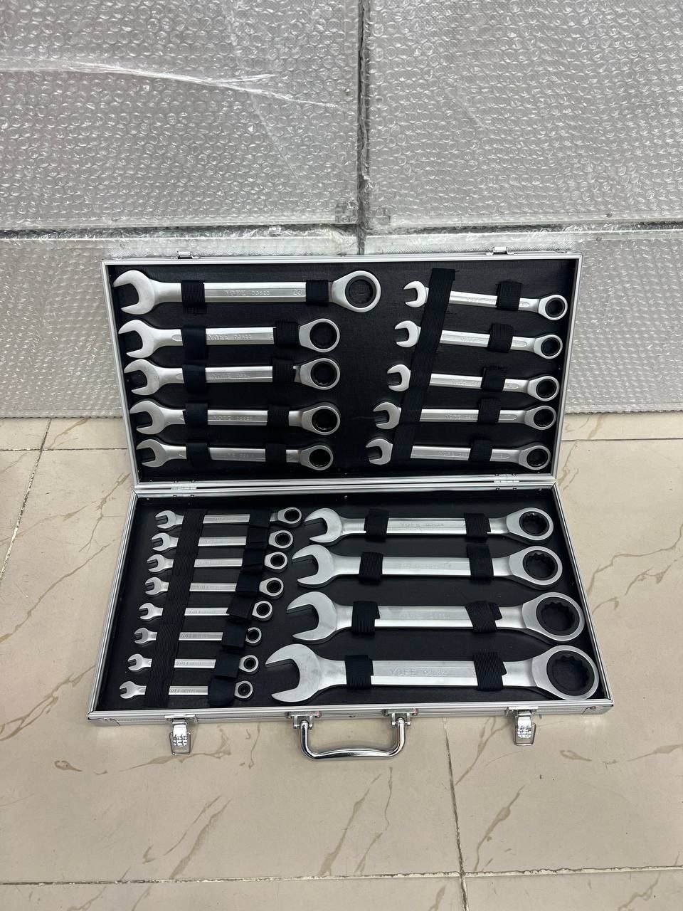 ست آچار جغجغه ای ۲۲ پارچه