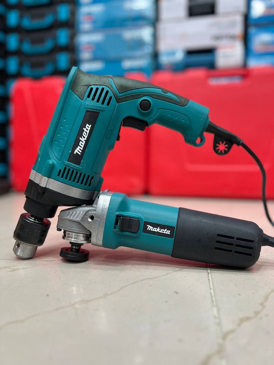 ست دو قلو دریل برقی برند ماکیتا