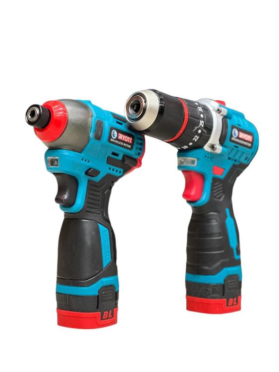 ست دوقلوی ایمپکت و دریل شارژی بیوتی
