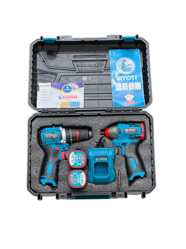 ست دوقلوی ایمپکت و دریل شارژی بیوتی
