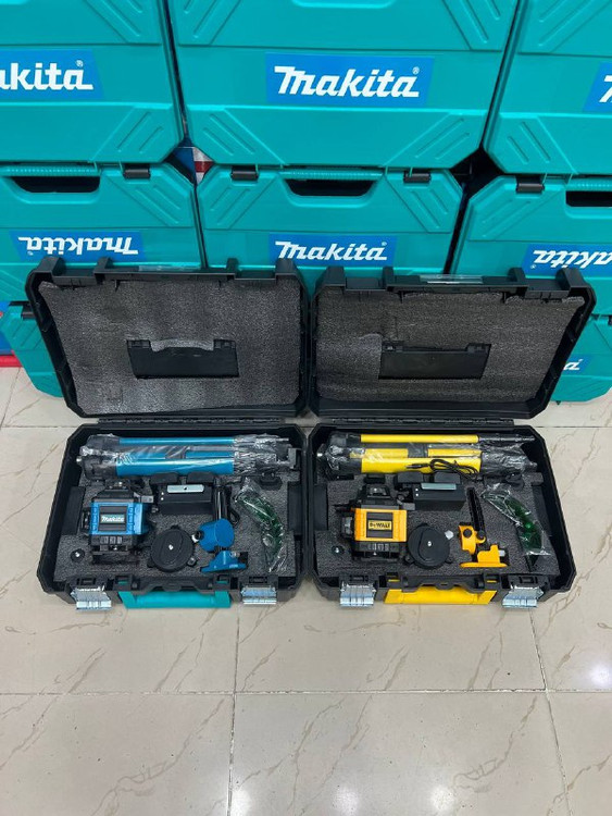 تراز لیزری ۴ بعدی طرح ماکیتا و دیوالت