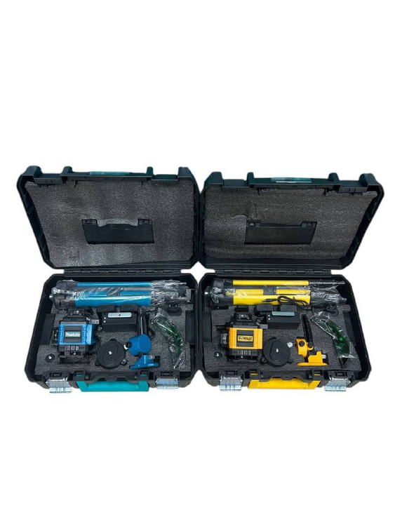 تراز لیزری ۴ بعدی طرح ماکیتا و دیوالت