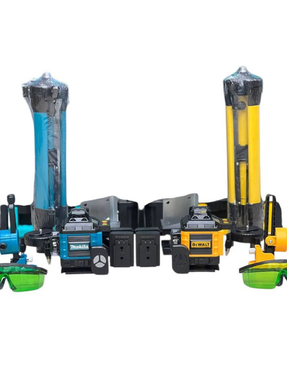 تراز لیزری ۴ بعدی طرح ماکیتا و دیوالت