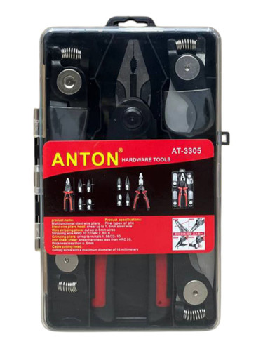 انبردست ۵ کاره درجه ۱ برند انتون