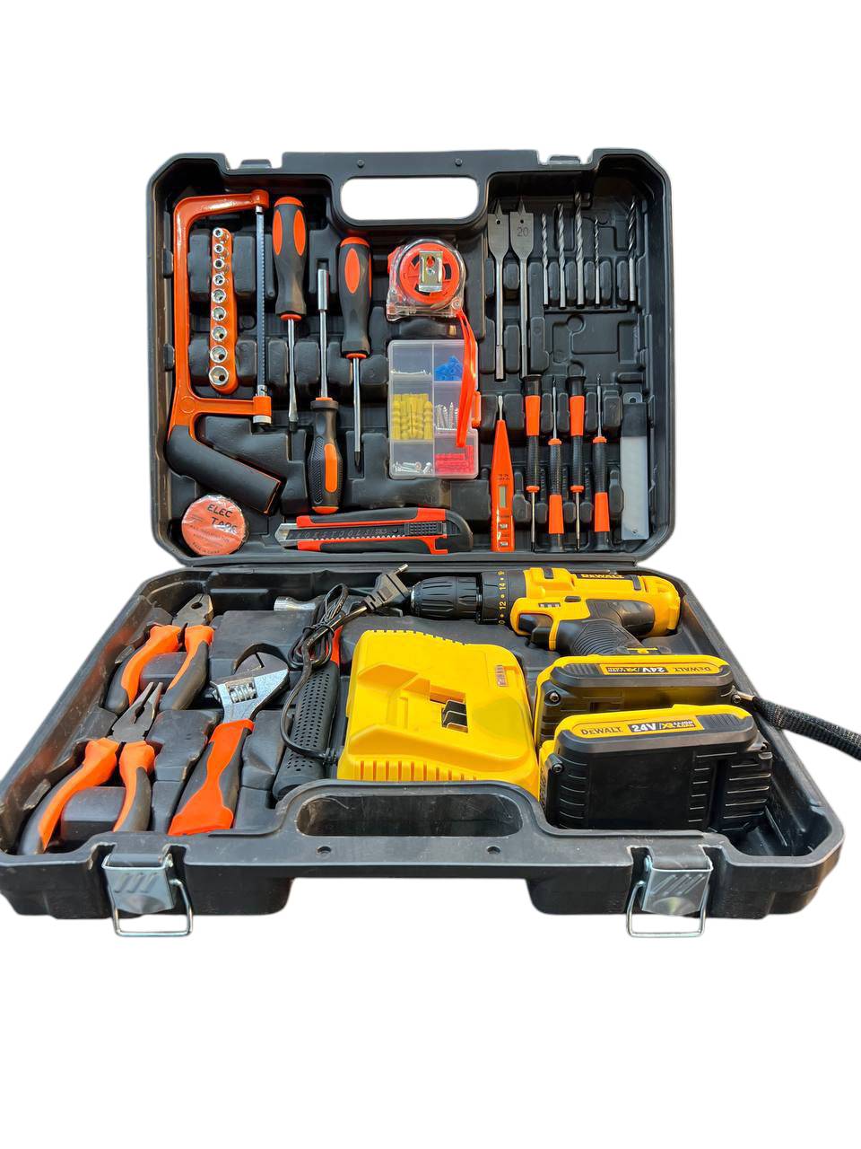 ست دریل و ابزار۱۲۰ پارچه