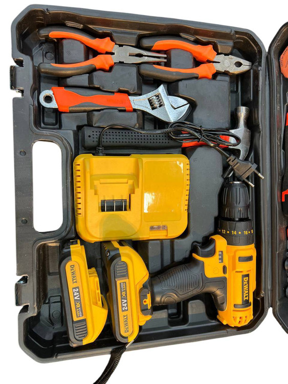 ست دریل و ابزار۱۲۰ پارچه