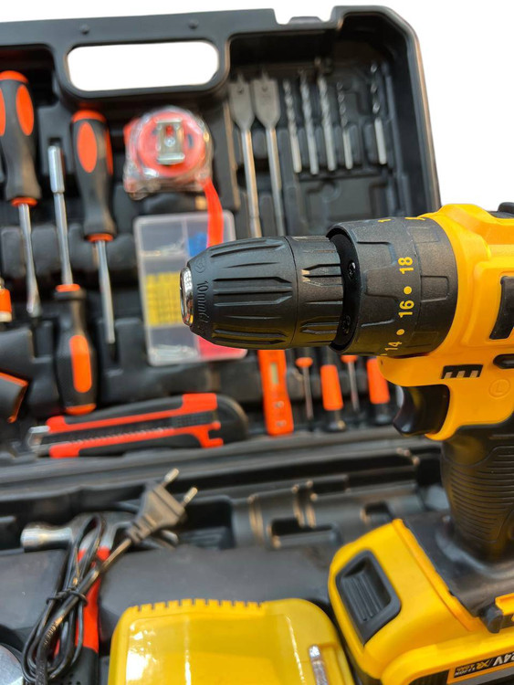 ست دریل و ابزار۱۲۰ پارچه