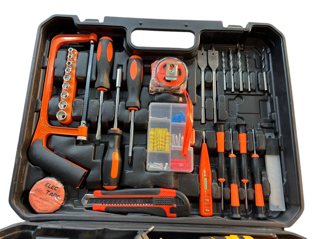 ست دریل و ابزار۱۲۰ پارچه