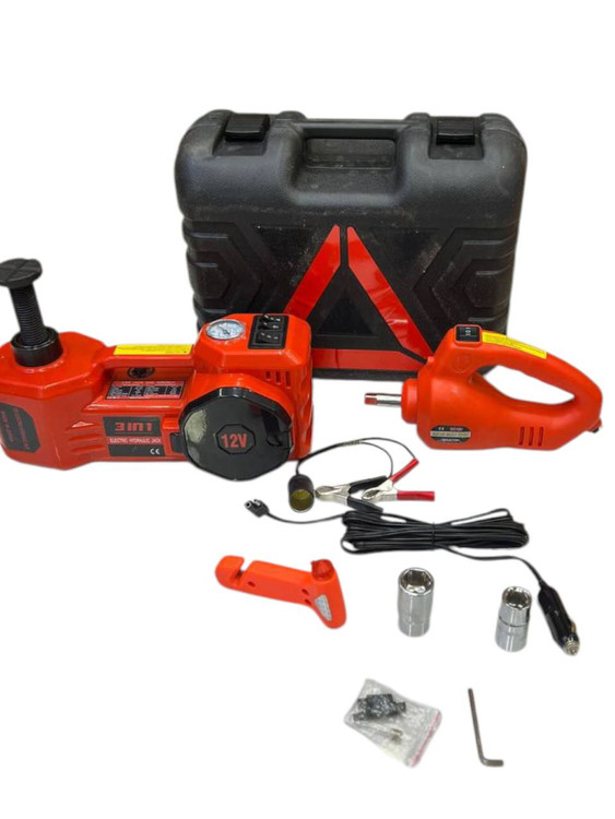 پک اپاراتی ۳ کاره جک ۵ تن بوکس برقی و پمپ باد