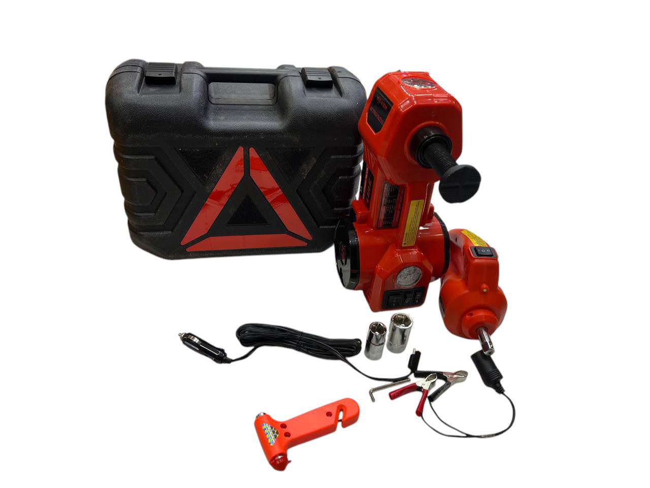 پک اپاراتی ۳ کاره جک ۵ تن بوکس برقی و پمپ باد