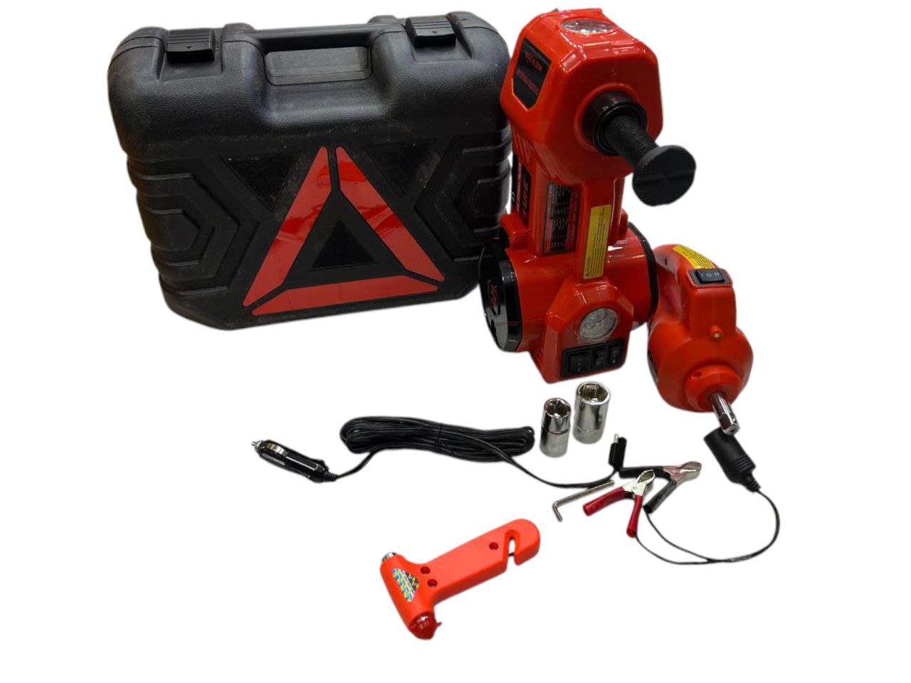 پک اپاراتی ۳ کاره جک ۵ تن بوکس برقی و پمپ باد