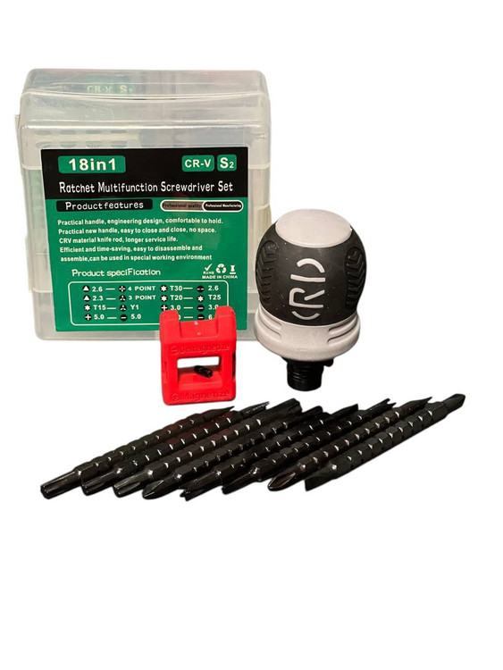 ست پیچ کشتی جغجغه ای ۸ پارچه