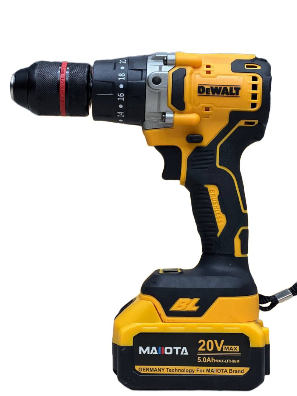 دریل شارژی ۱۹۹ برند طرح دیوالت