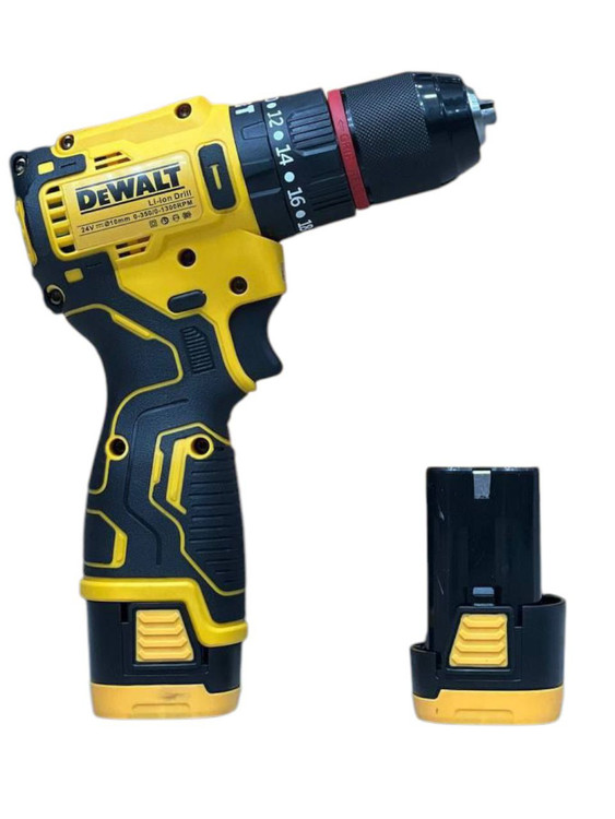 دریل شارژی ۲۴ ولت براشلس طرح دیوالت