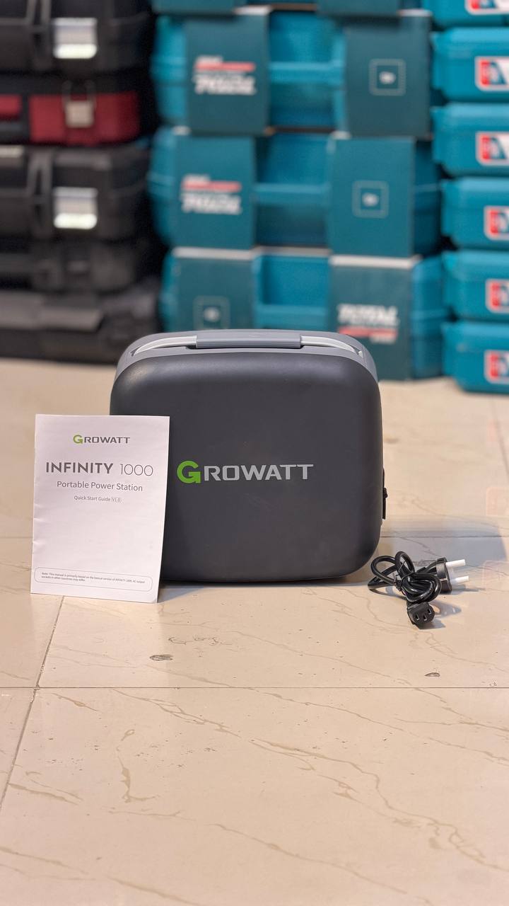 پاور استیشن هوشمند گرووات Growatt Infinity 1000 – نیروگاه پرتابل و UPS حرفه‌ای
