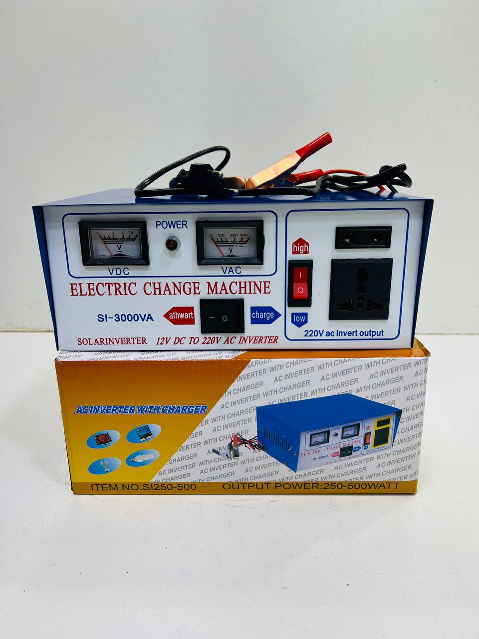 مبدل برق دوکاره (اینورتر و شارژر باطری) مدل SI-3000VA – سیستم مدیریت انرژی هوشمند